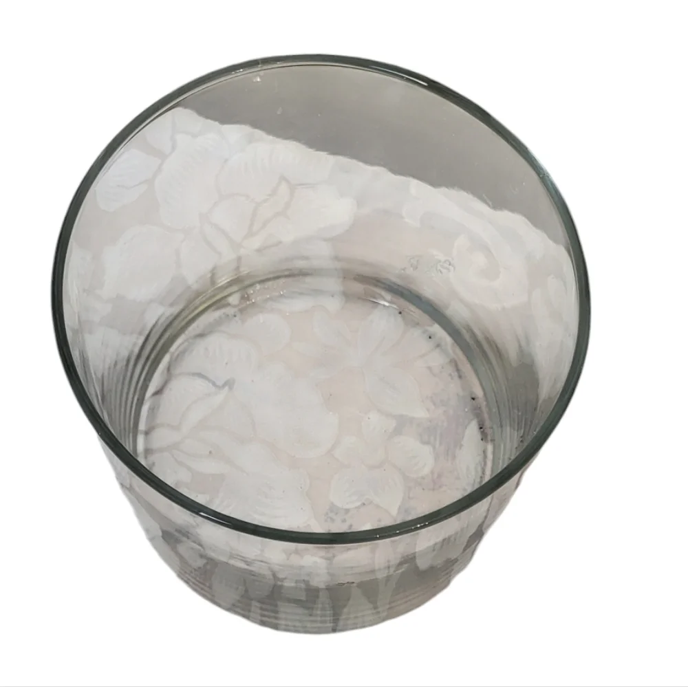Clear Glass Vase 5X5